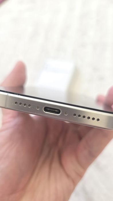 iPhone 15 Pro Max, 1TB, White Titanium