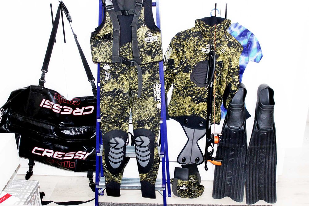 Снаряжение для подводной охоты