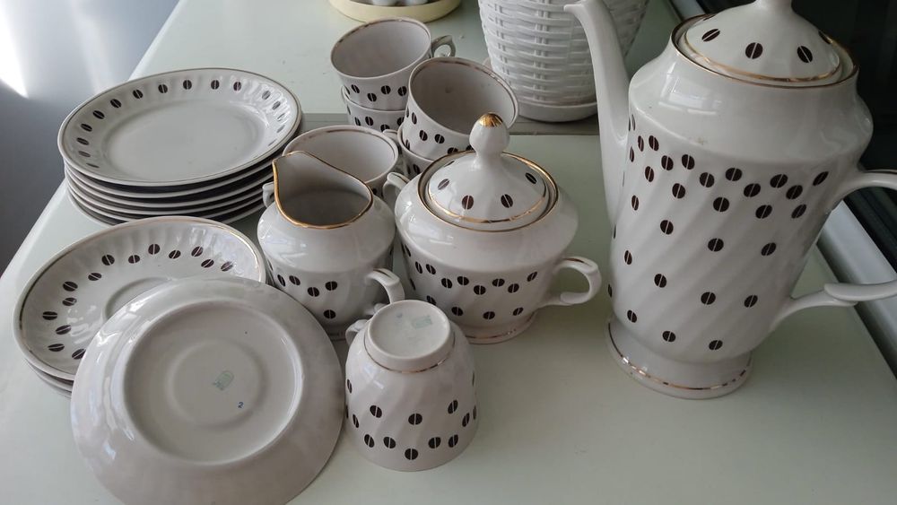 Кухонный кофейный  сервиз