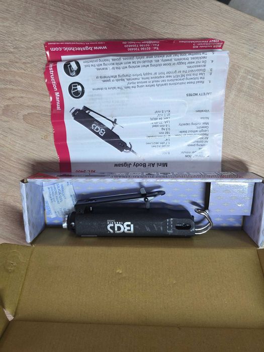 Mini fierastrau pneumatic 10mm - 182mm BGS Technic 3400