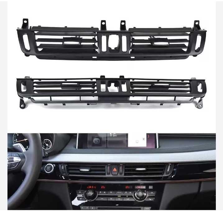 Grila ventilatie BMW X5 X6 F15/F16 ornament chrome grile