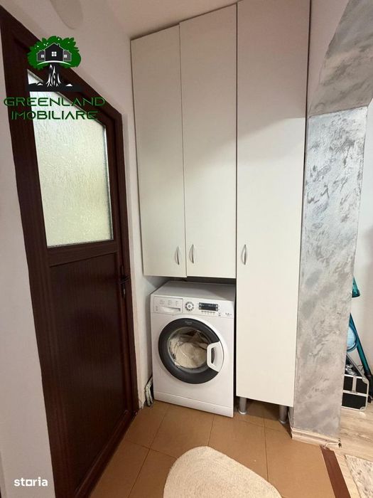 Apartament 3 camere, renovat si MOBILAT, parter, FARA RISC, Podu Ros