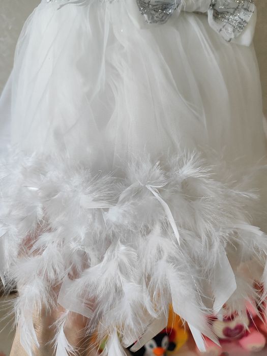 Детское нарядное платье на годик