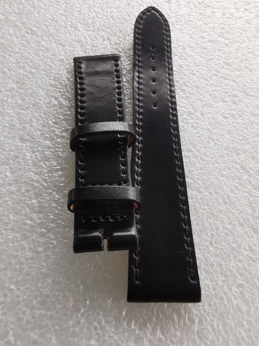 Curele Nomos Glashutte Noi 19 mm - Maro și Neagra