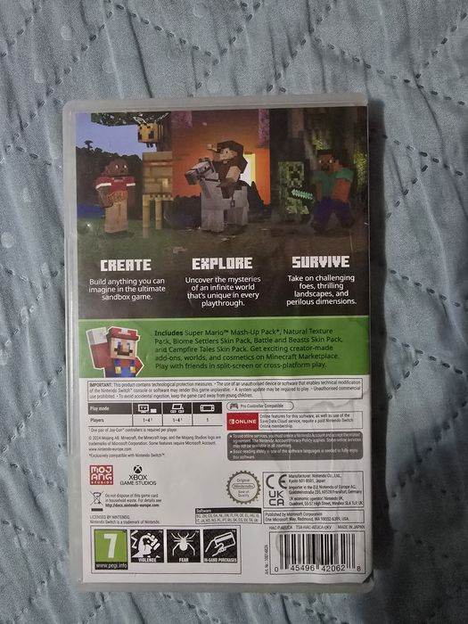 Картридж на Nintendo Switch.