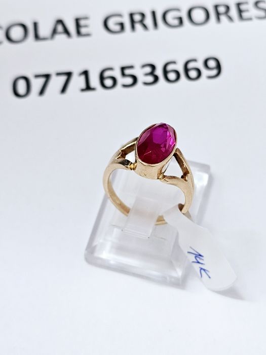 Vand inel dama din aur 14 k 6.02 g cod 749