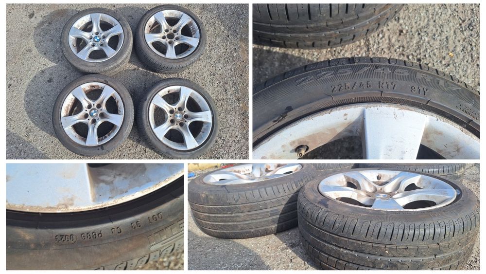 Jante Aliaj BMW r17 seria 3 e90 e91 seria 1 e87 seria 5 e60 e61