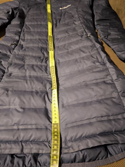 Geacă primavara  Columbia Down Long Jacket 1859672 Bleumarin Reg Fit S