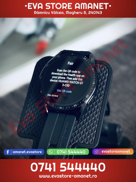 Smartwatch HUAWEI GT3 46mm BT GPS 5ATM Android iOS