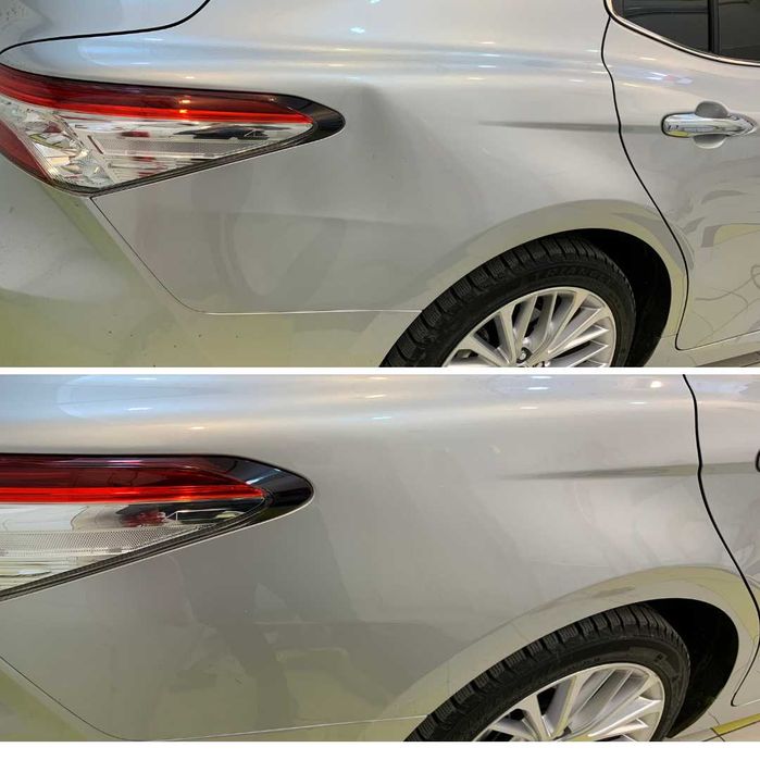 Удаление вмятин без покраски