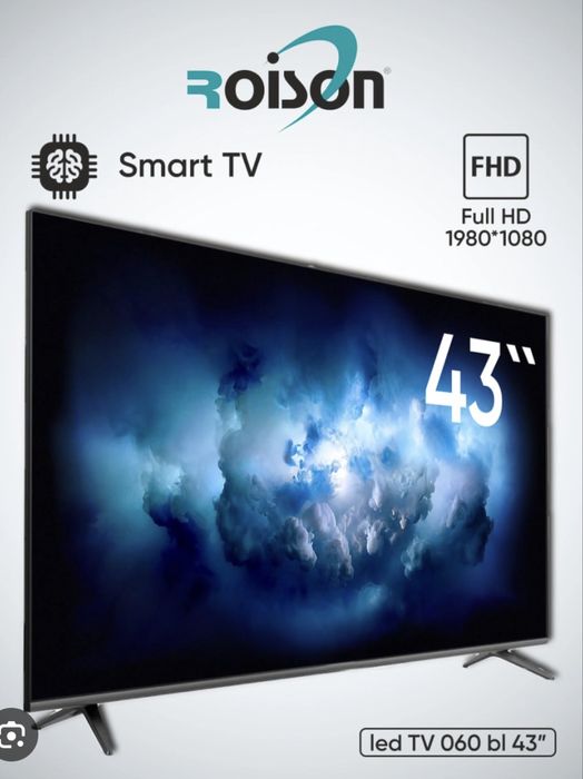 Смарт телевизор Roison re43060 BL