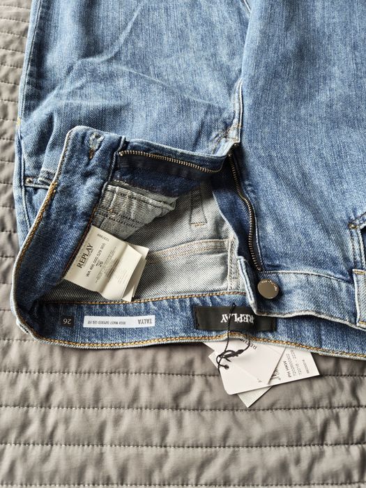 Нови дамски дънки Replay Talya  High Waist Tapered Leg (Размер 26)