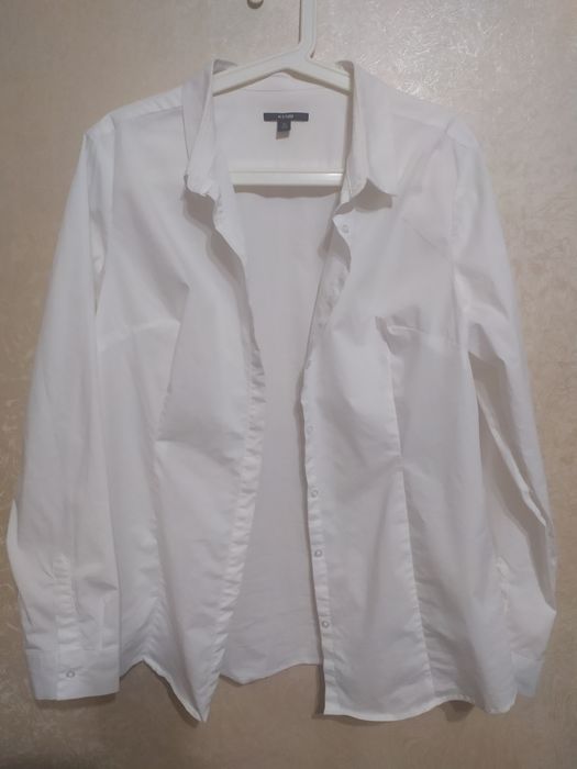 Рубашка белая "KIABI" 52 размер