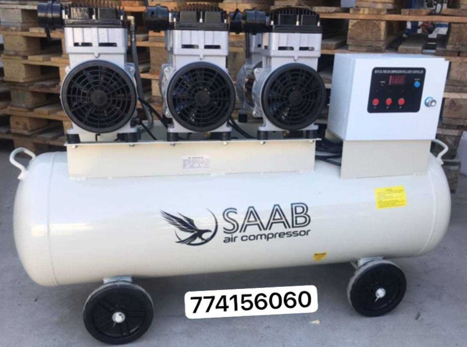KOMPRESSOR безшумный воздушный компрессор SAAB 100L air compressor