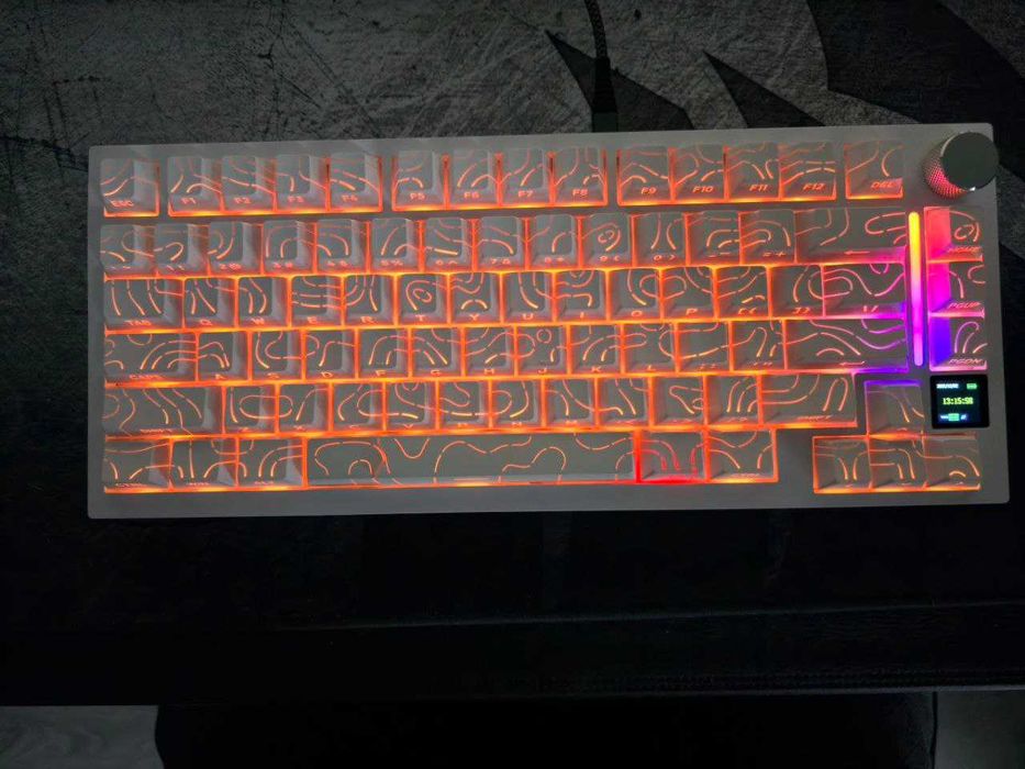 Attack Shark X820Ultra tastatura mecanica 75% Tri-Mode ecran TFT
