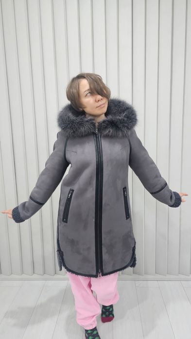 Двусторонняя дубленка