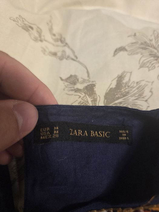 Top Zara basic bleumarin
