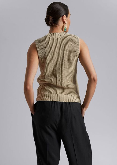 &Other stories пуловер без ръкав