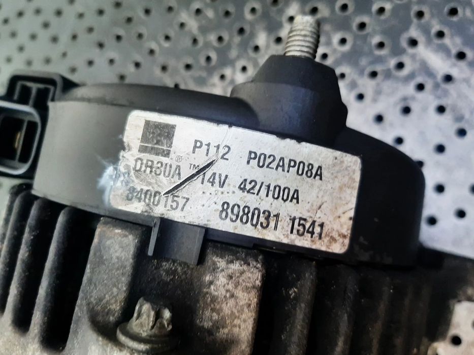 Alternator 1.7 cdti z17dtr opel astra h  meriva a zafira b 8980311541