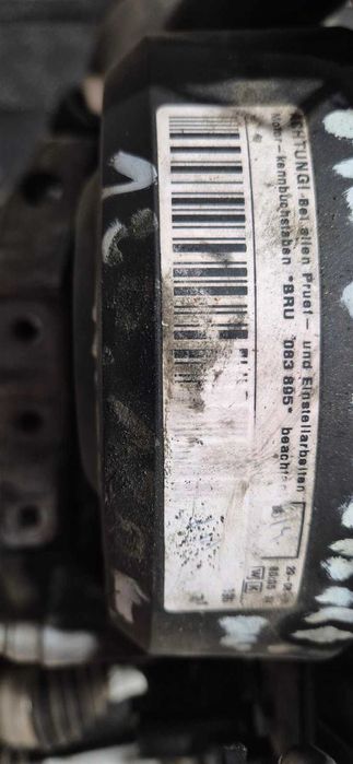 Двигател VW Golf 5 1.9 tdi BRU