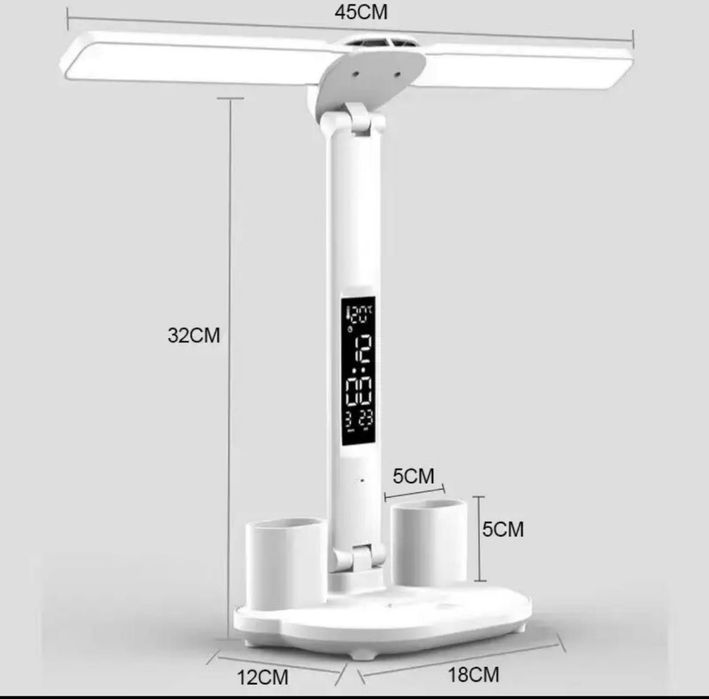 Led лампа за бюро със сензор и 3 режима на светлина