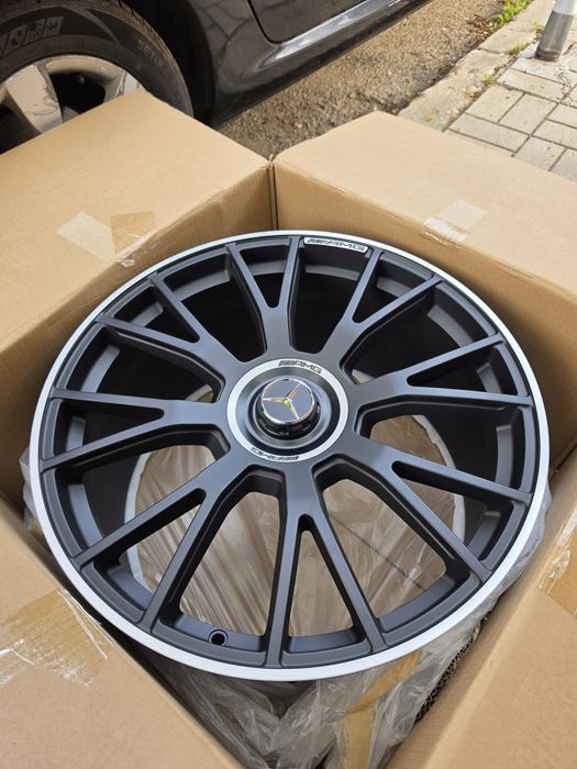 21" КОВАНИ джанти  E53AMG W214 с капачки Mercedes W223 W213 C257 C217