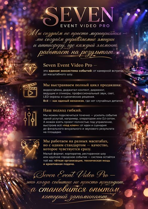 Услуга Ди-джея и Ведущего