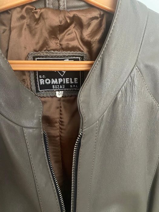 Geacă piele naturală