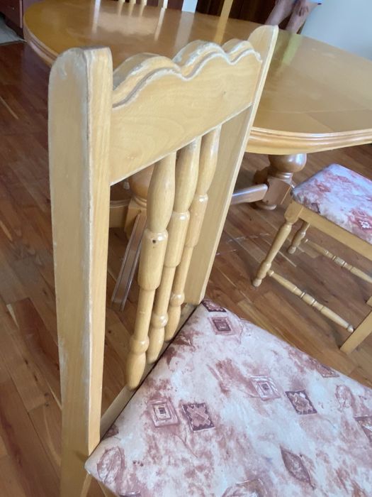 Маса състояние се вижда на снимките