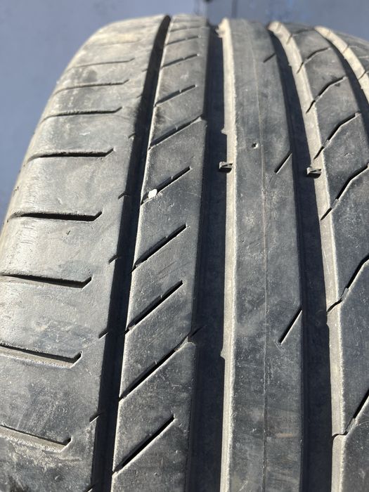 4 бр. летни гуми 235/55/19 Continental AO DOT 0220/2117 2x7 mm 2x5,5 m