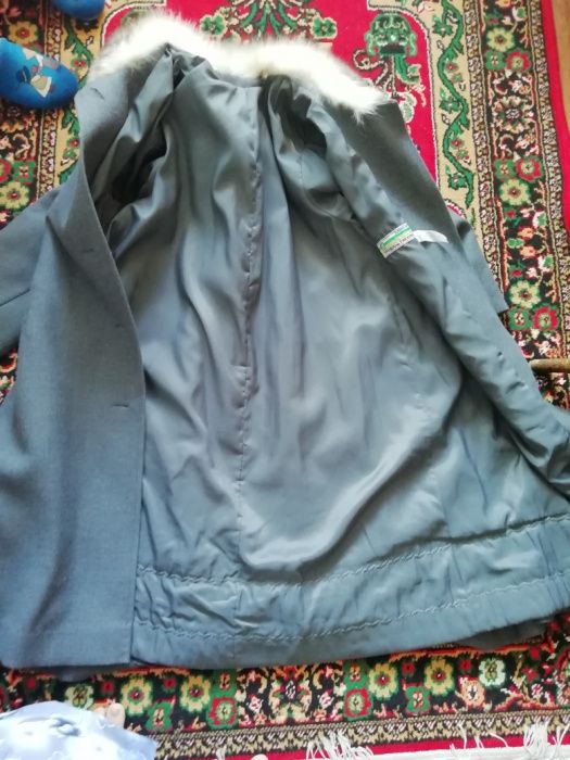 Продам новое советское драповое пальто женское!