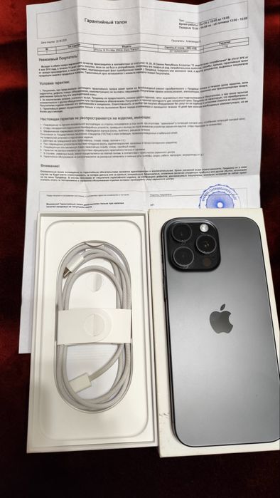 iPhone 16 pro max айфон 16 про макс гарантия