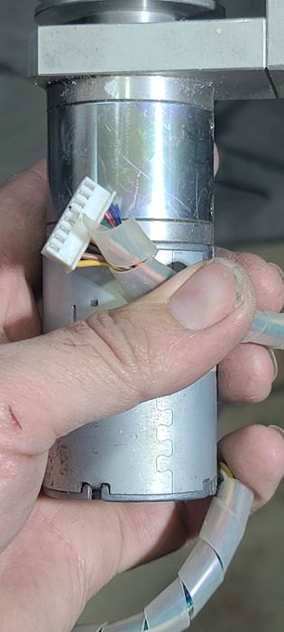 Шаговый двигатель с редуктором, для оборудования