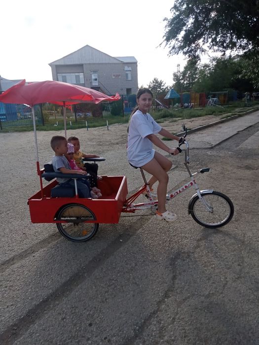 Грузопассажирский велосипед Рикша