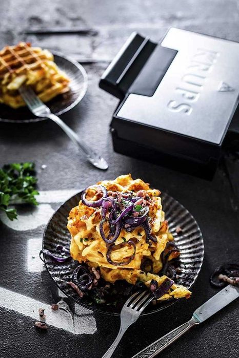 Гофретник Krups FDK 251, 850W, Неръждаема Стомана