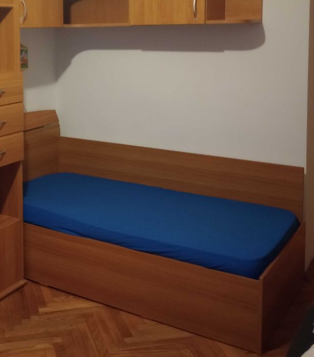 Pat junior cu saltea pentru copii