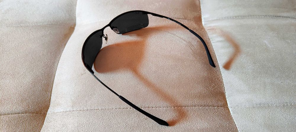 Слънчеви Ray-Ban RB3183 002/81 Polarized 63-15 — перфектни, без следи