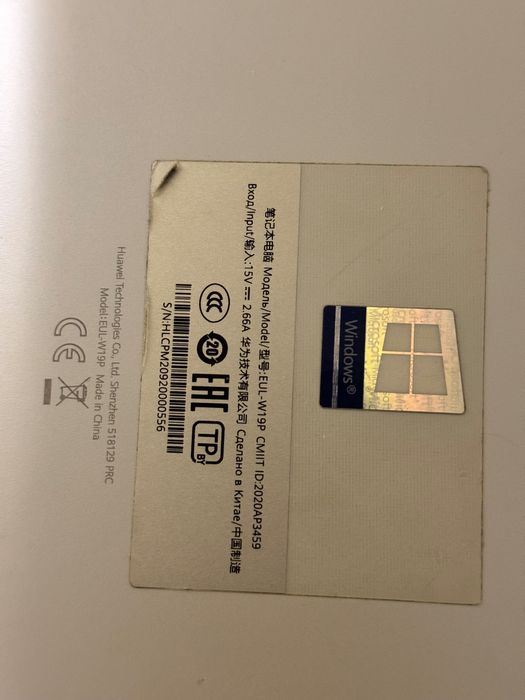 Huawei Matebook X Pro 13