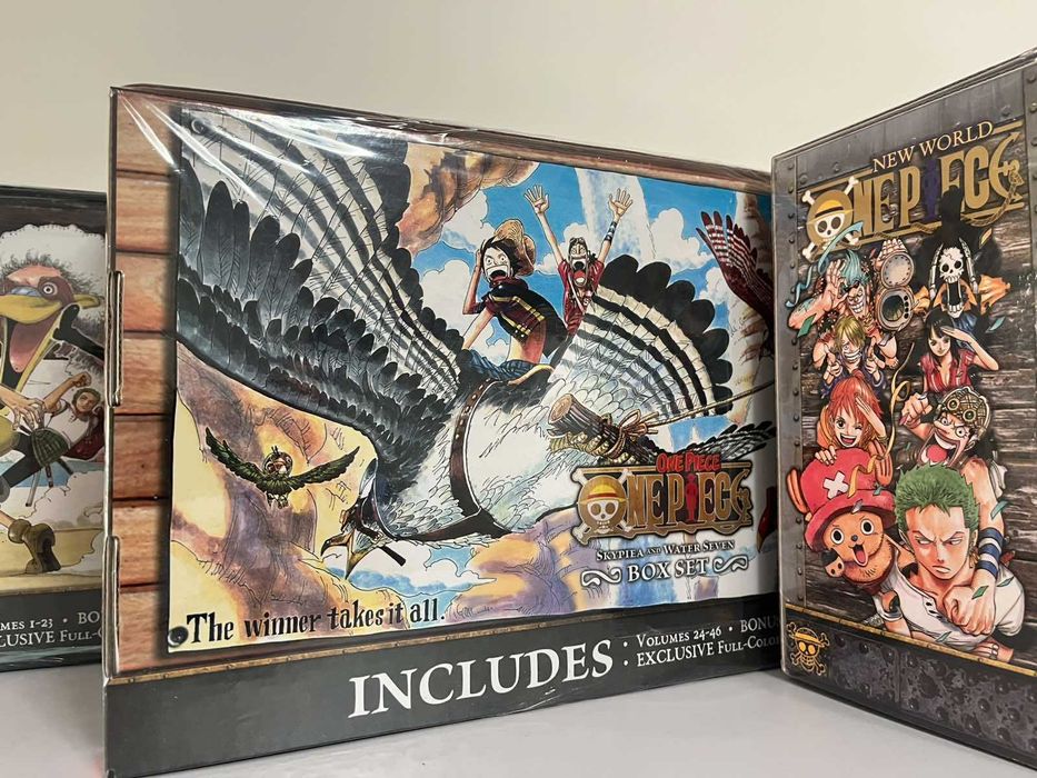One Piece Box Set [Vol 1-90] - Пълна Колекция [4 box set-а], нови