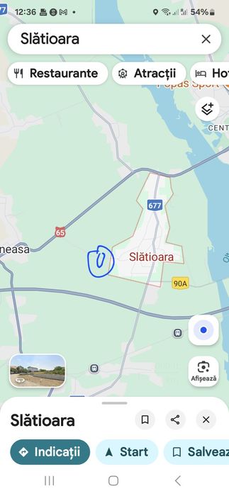 Vând teren intravilan cu extravilan