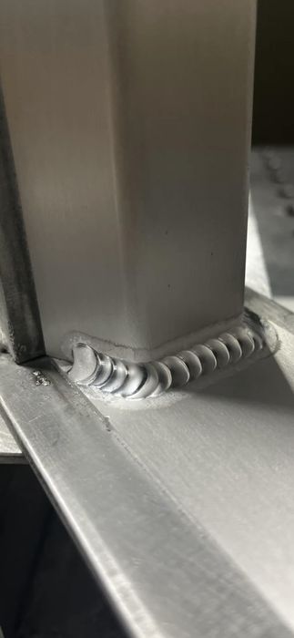 Sudura aluminiu si inox