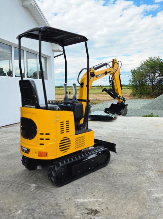 Miniexcavator Lubeck W100~NOU~Garantie 2 ani~ Factura externă fără TVA