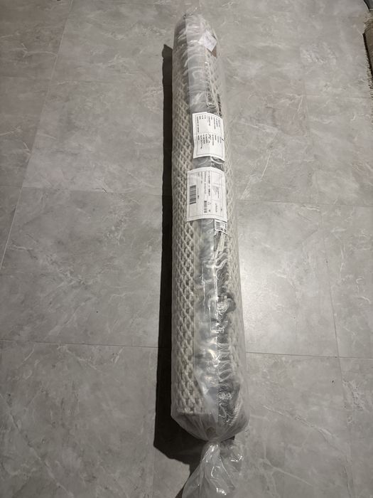 Covor premium La Redoute 160x230 cm, lână & poliester, gri/alb – Nou