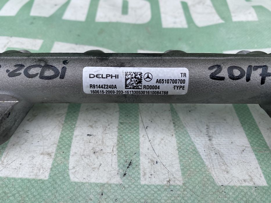 Rampă injectoare Mercedes W205 C Class 2.2 cdi 2017