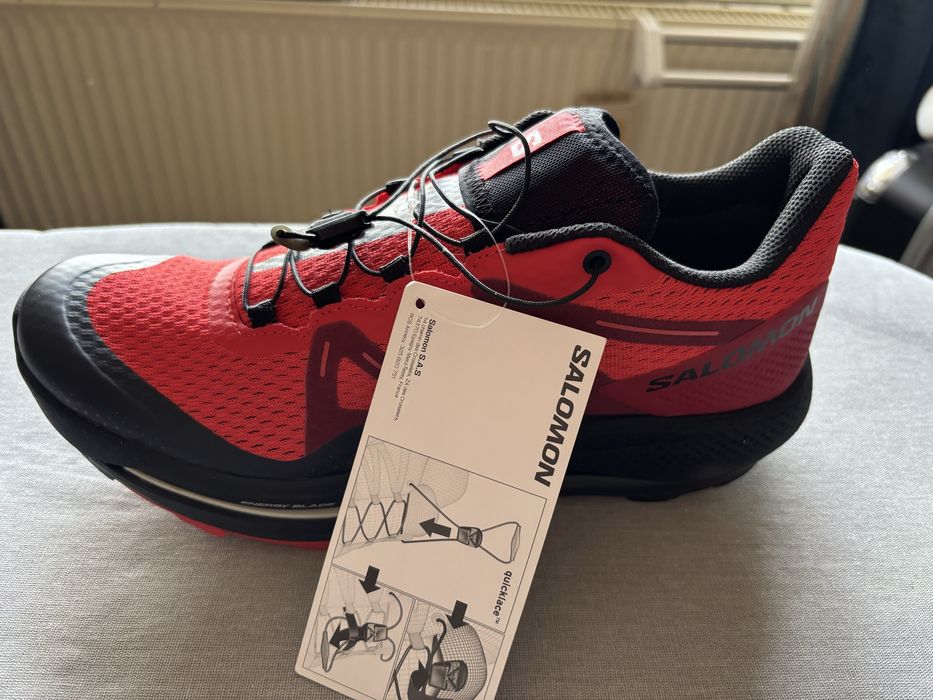 Pantofi sport Salomon Pulsar Trail rosu 44