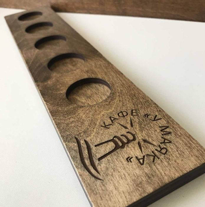 Подставка Для Рюмок, шотов Прямоугольная, шотница