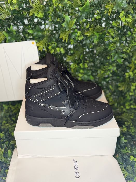 Adidași OFF-WHITE Out Of Office high Sartorial Stitching Black Black
