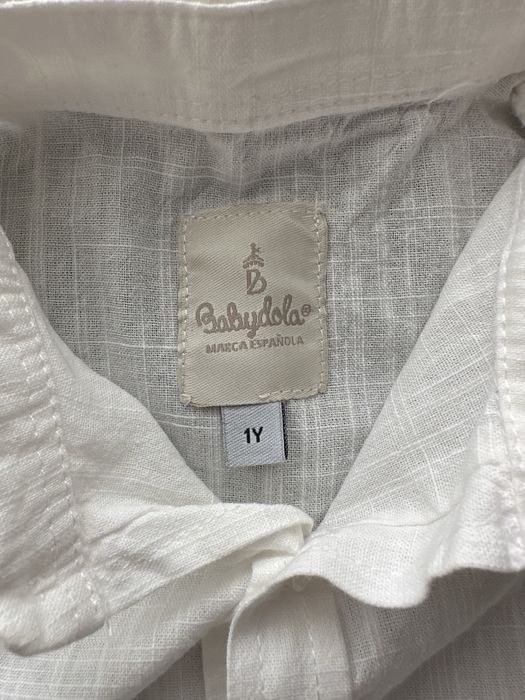 Ленен костюм бебе