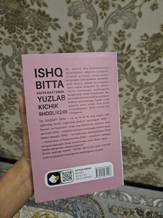 ''Seniki bo'lgan seni topadi''nomli mashhur kitob
