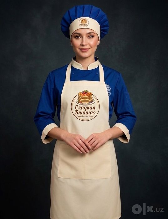 Фартук с логотипом fartuk S logotipom